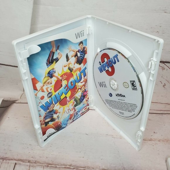 Wipeout The Game & Wipeout 3 Wii Game Bundle With Manual No Scratches Activision - Picture 8 of 11